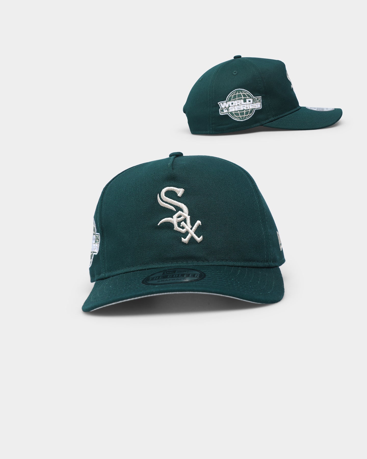 New Era Chicago White Sox 'Green & Cream' Old Golfer Snapback Dark Green