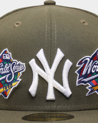 New Era New York Yankees 'Olive Multi Logo' 59FIFTY Fitted Olive/OTC
