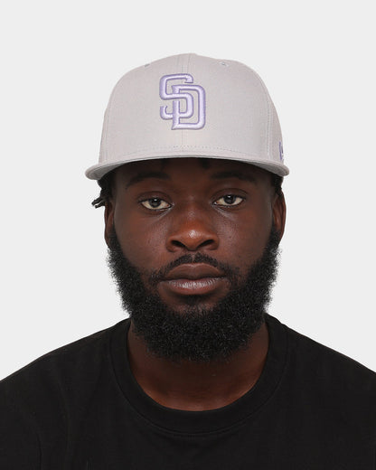 New Era San Diego Padres 'Purple Smoke' 59FIFTY Fitted Grey/Lavender