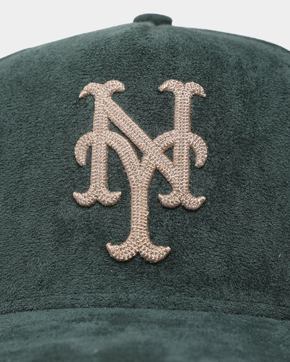 New Era New York Mets 'Forest Suede & Camel' 9FORTY K-Frame Strapback Dark Green
