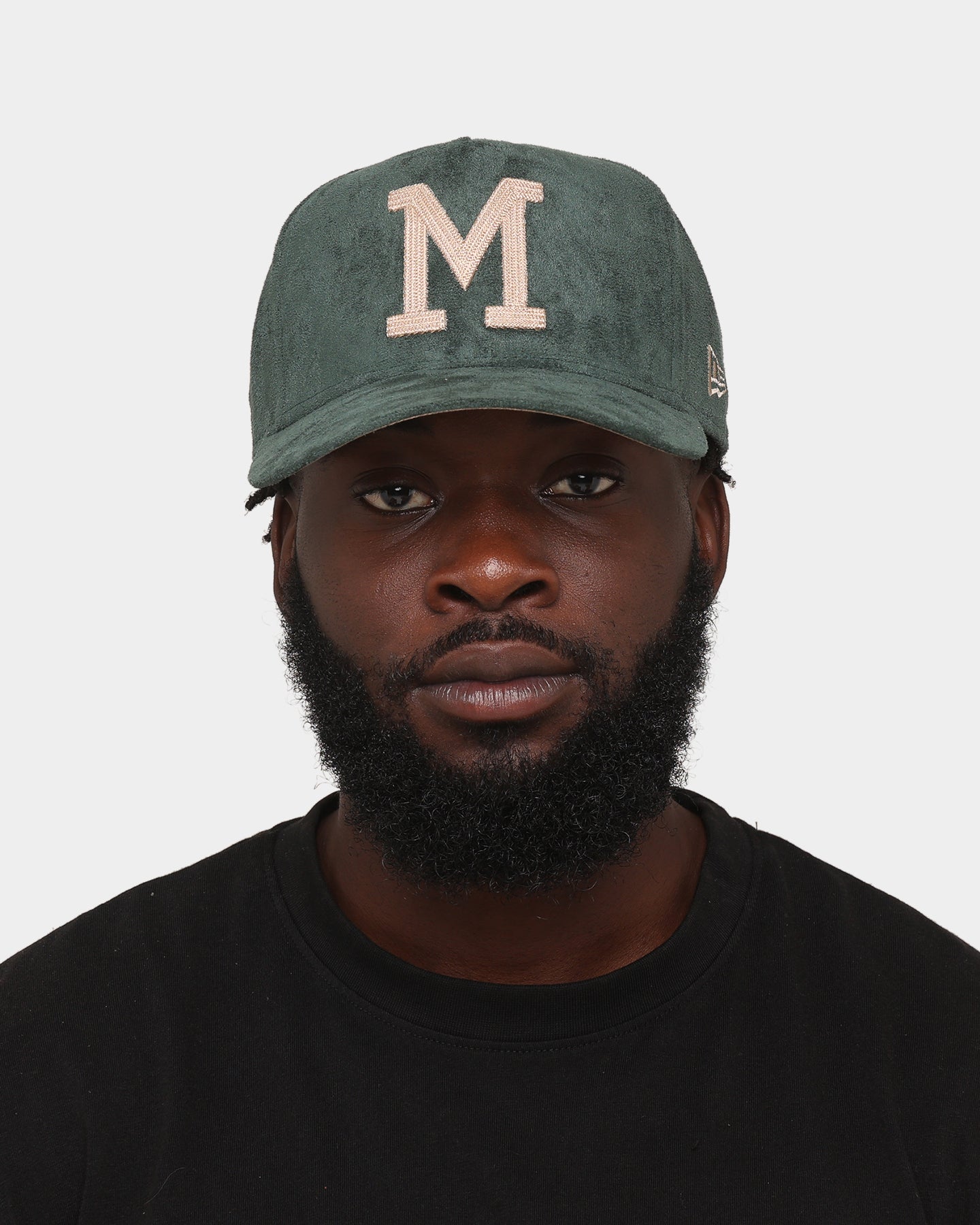 New Era Milwaukee Brewers 'Forest Suede & Camel' 9FORTY K-Frame Strapback Dark Green