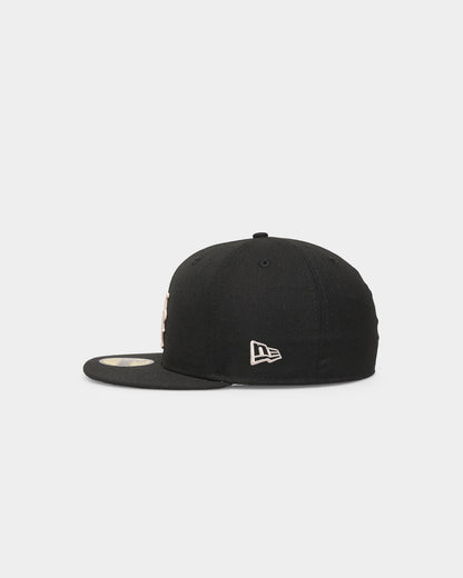 New Era New York Mets World Series 'Stone Tones' 59FIFTY Fitted Black/Stone
