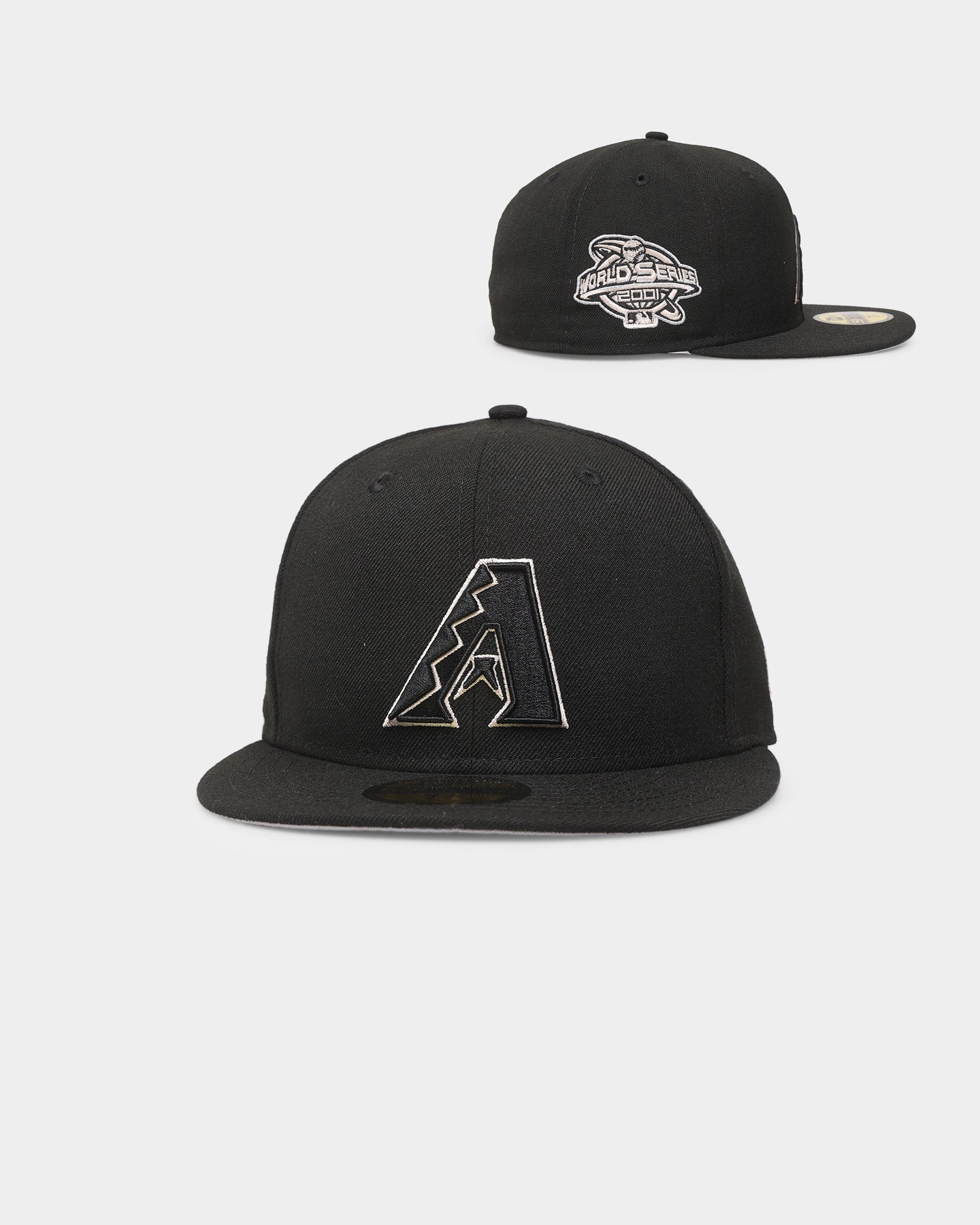 New Era Arizona Diamondbacks World Series 'Stone Tones' 59FIFTY Fitted Black/Stone