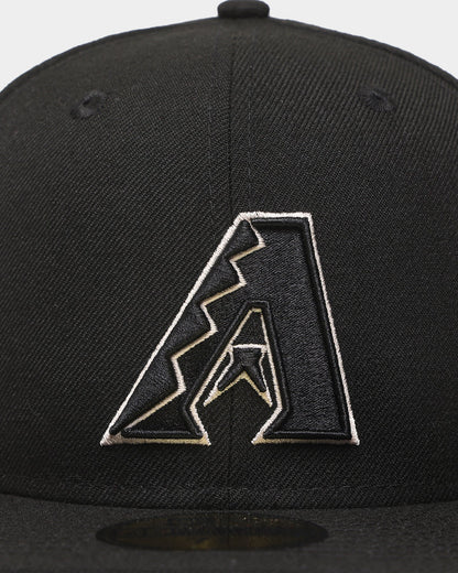 New Era Arizona Diamondbacks World Series 'Stone Tones' 59FIFTY Fitted Black/Stone