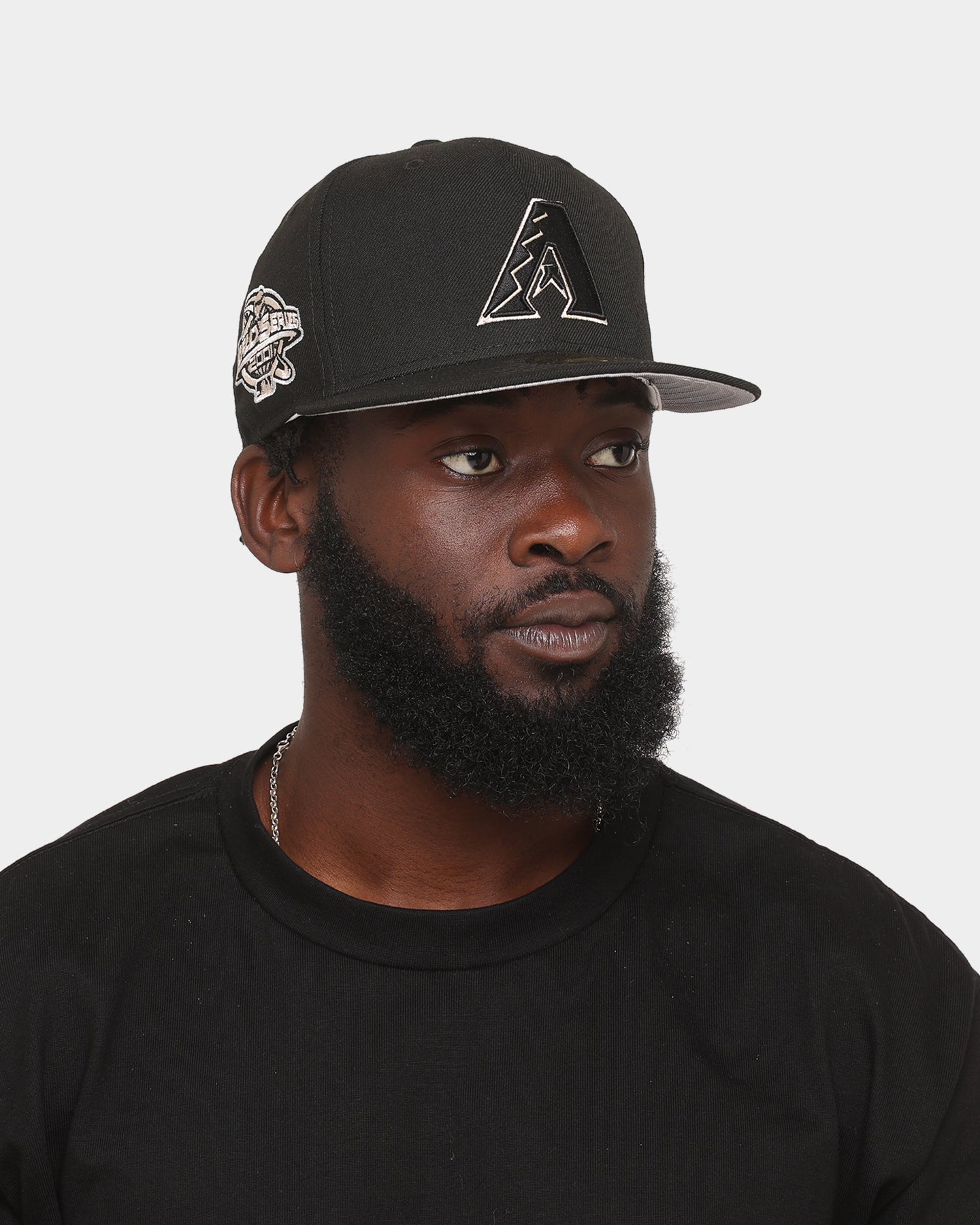 New Era Arizona Diamondbacks World Series 'Stone Tones' 59FIFTY Fitted Black/Stone