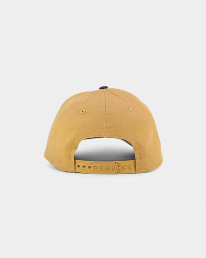 New Era Seattle Mariners 'Midnight Harvest 2-Tone' 9FORTY A-Frame Snapback Wheat/Navy