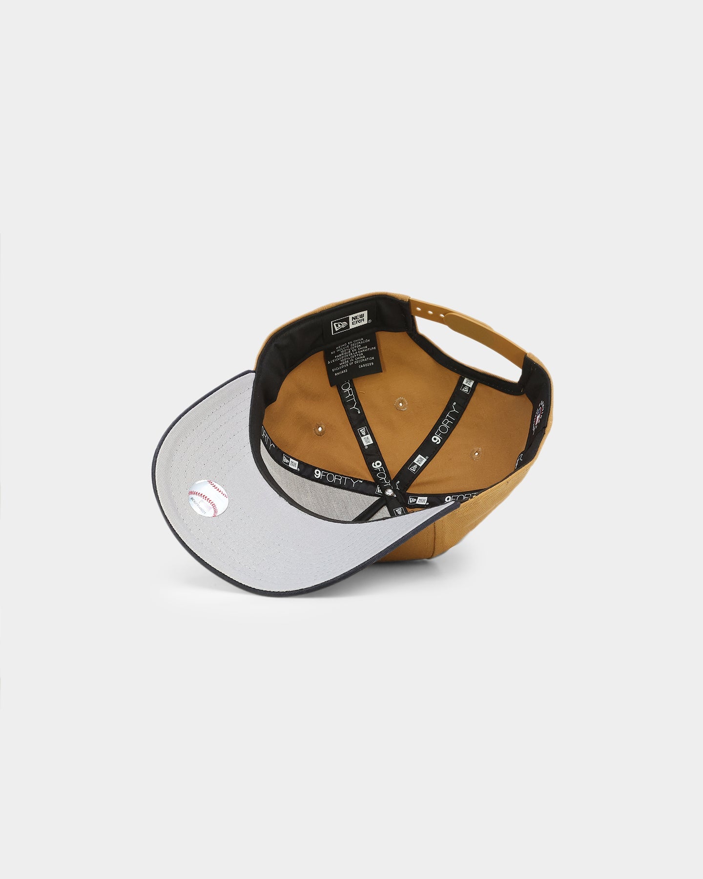 New Era Seattle Mariners 'Midnight Harvest 2-Tone' 9FORTY A-Frame Snapback Wheat/Navy