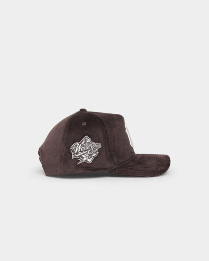 New Era New York Yankees 'Classic Corduroy' 9FORTY A-Frame Snapback Burnt Woodv
