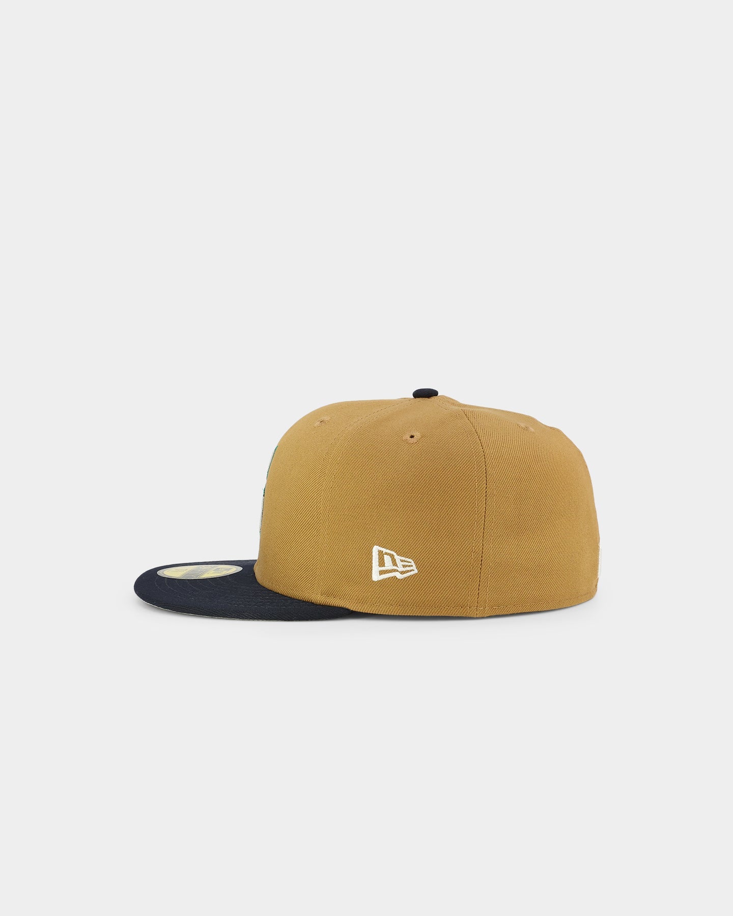 New Era Seattle Mariners 'Midnight Harvest 2-Tone' 59FIFTY Fitted Wheat/Navy