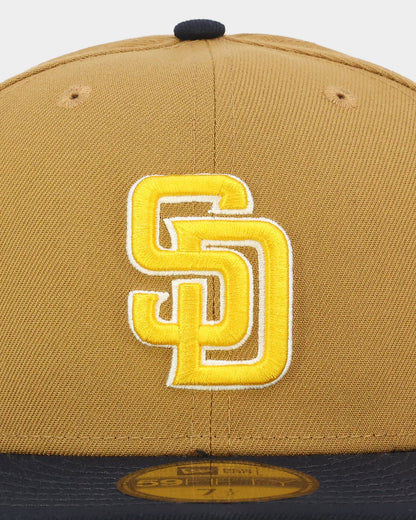 New Era San Diego Padres 'Midnight Harvest 2-Tone' 59FIFTY Fitted Wheat/Navy