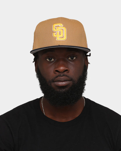 New Era San Diego Padres 'Midnight Harvest 2-Tone' 59FIFTY Fitted Wheat/Navy