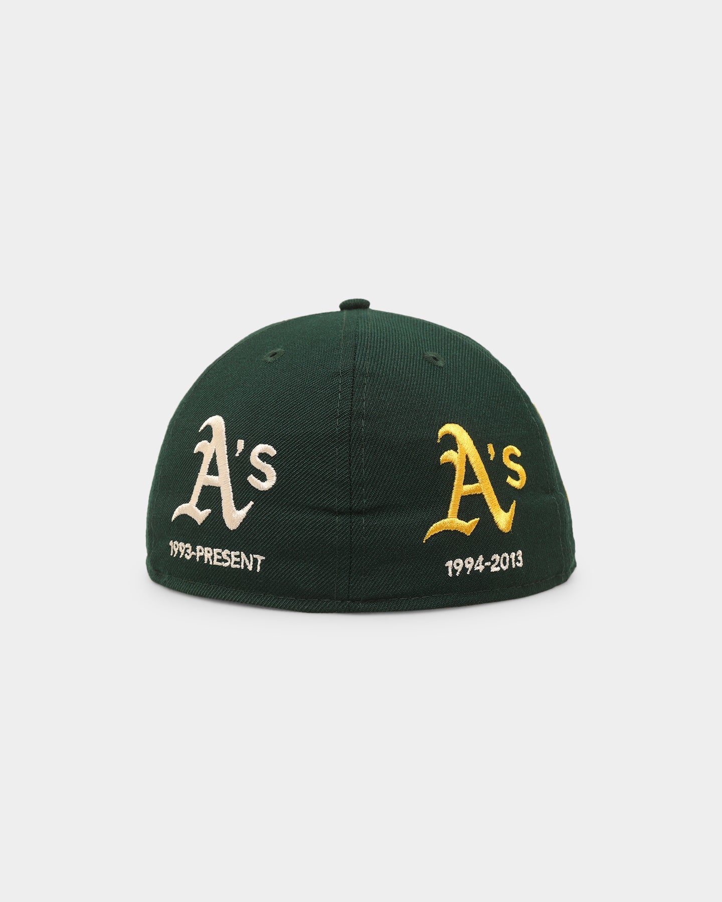 New Era Oakland Athletics 'Logo Evolution' 59FIFTY Fitted Dark Green