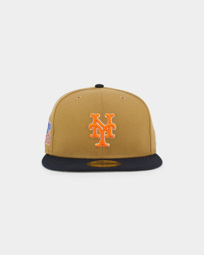 New Era New York Mets 'Midnight Harvest 2-Tone' 59FIFTY Fitted Wheat/Navy