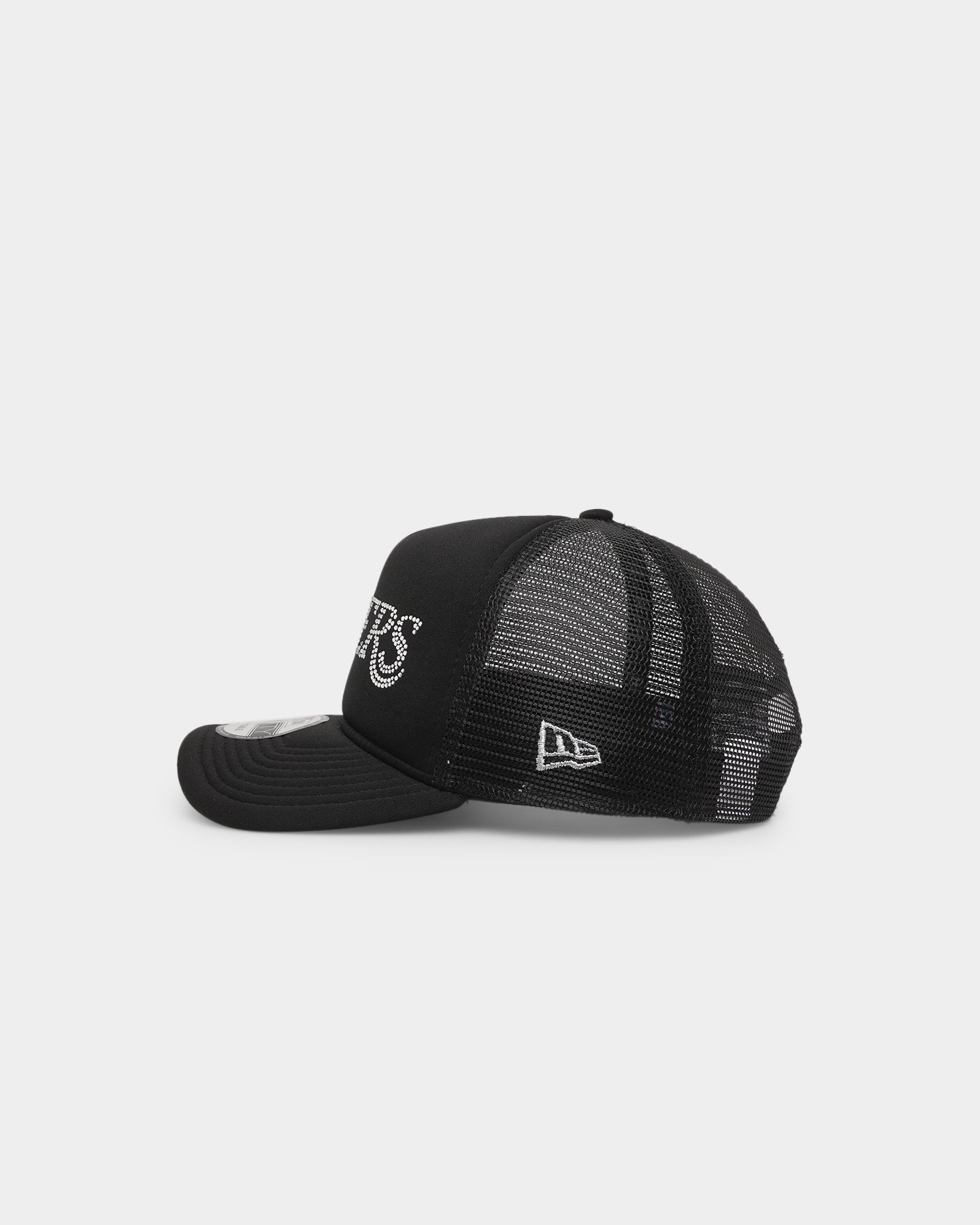 New Era Los Angeles Lakers Rhinestone Trucker 9FORTY A-Frame Snapback Black