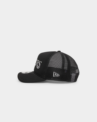 New Era Los Angeles Lakers Rhinestone Trucker 9FORTY A-Frame Snapback Black