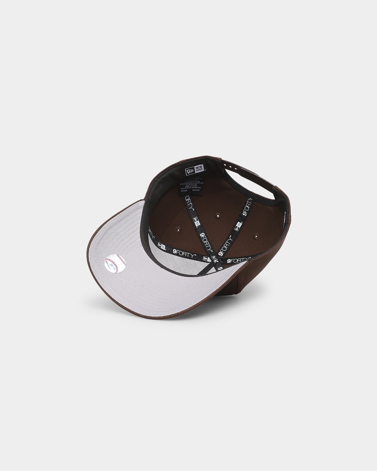 New Era Oakland Athletics 'Walnut' 9FORTY A-Frame Snapback Dark Brown