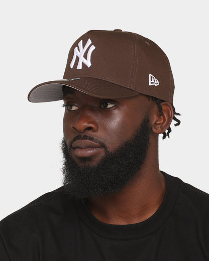 New Era Oakland Athletics 'Walnut' 9FORTY A-Frame Snapback Dark Brown