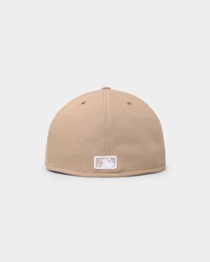 New Era Los Angeles Dodgers "Camel White" 59FIFTY Fitted Tumbleweed/White