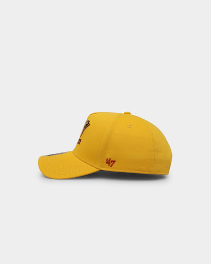 47 Brand Anaheim Ducks 'Mustard & Ketchup' Sure Shot MVP DT Snapback Yellow/Red