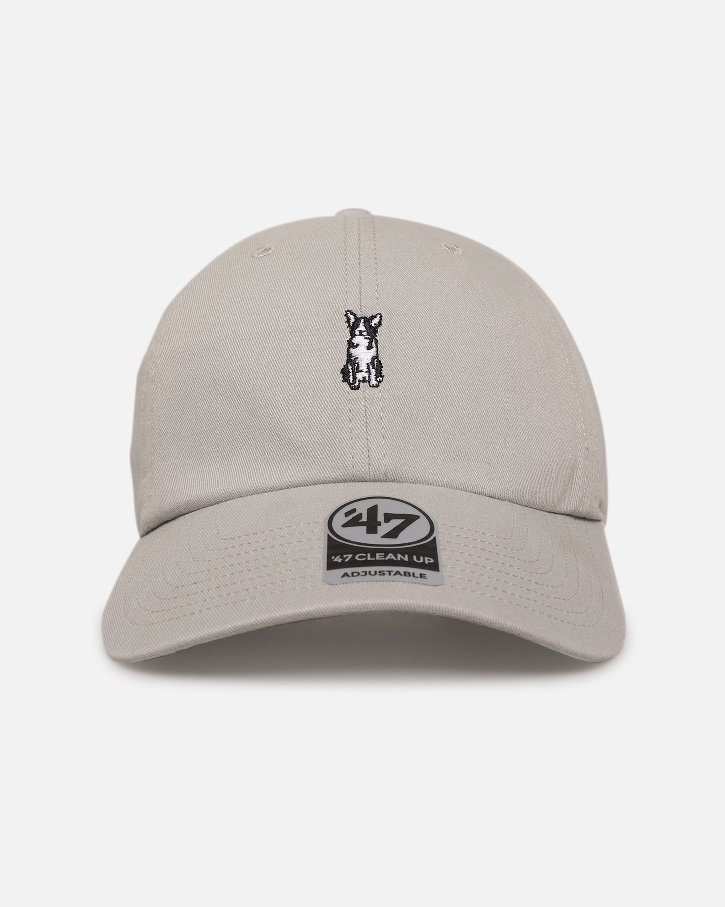 47 Brand Border Collie 'Dog Collection' 47 Clean Up Strapback Gray