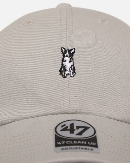 47 Brand Border Collie 'Dog Collection' 47 Clean Up Strapback Gray