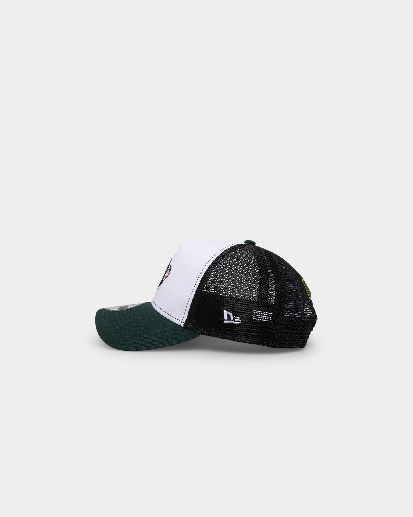 New Era Oakland Athletics 'Mascot Magic' Foam Front 9FORTY A-Frame Trucker Snapback White/Forest