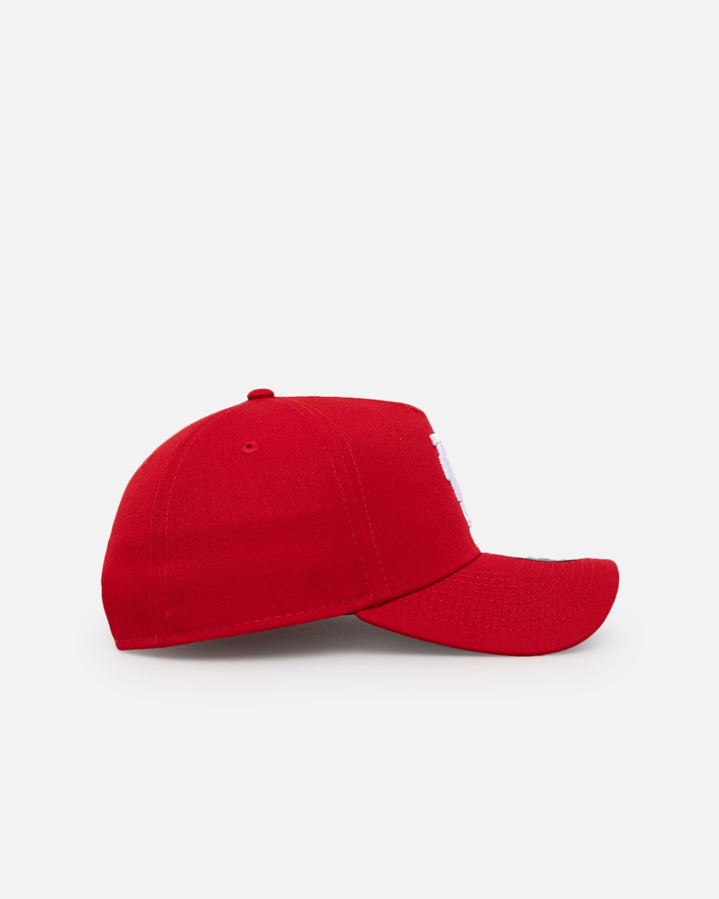 New Era Los Angeles Dodgers 'Upside Down LA Logo' 9FORTY A-Frame Snapback Red
