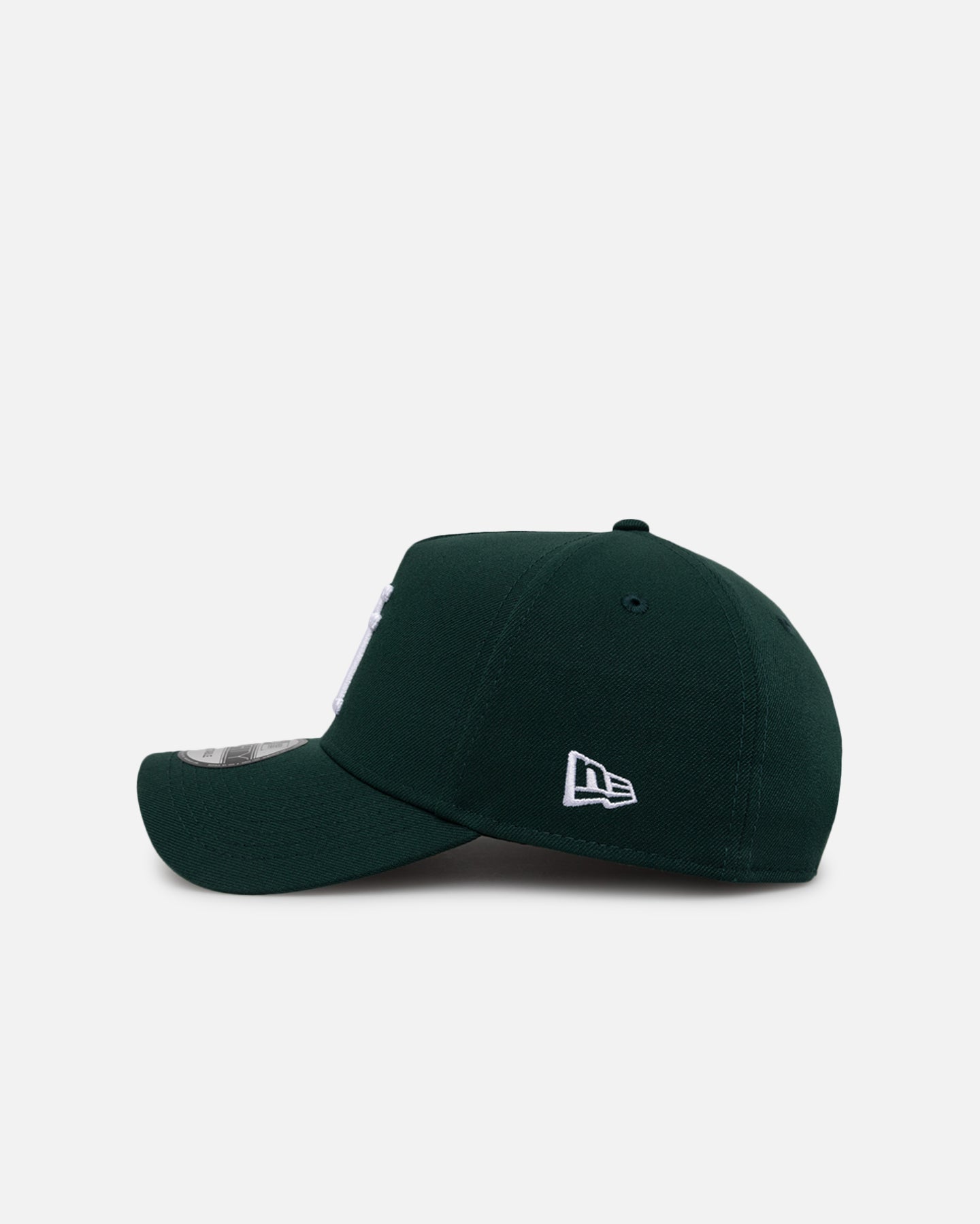 New Era Los Angeles Dodgers 'Upside Down LA Logo' 9FORTY A-Frame Snapback Dark Green