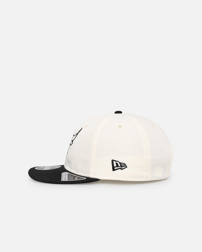 New Era Chicago Bulls 'Retro Crown Classic' 9FIFTY Retro Crown Strapback Chrome White/Black