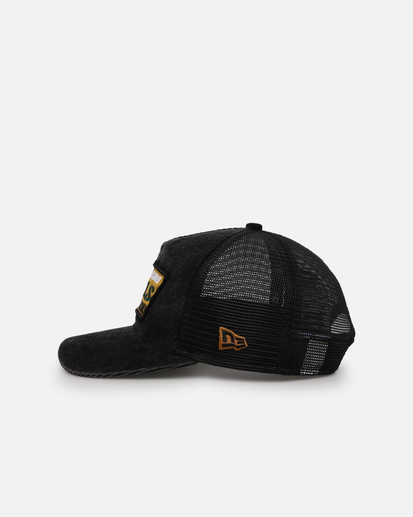 New Era Chicago Bulls 'Washed Cord Racer' Corduroy Golfer Trucker Snapback Washed Black