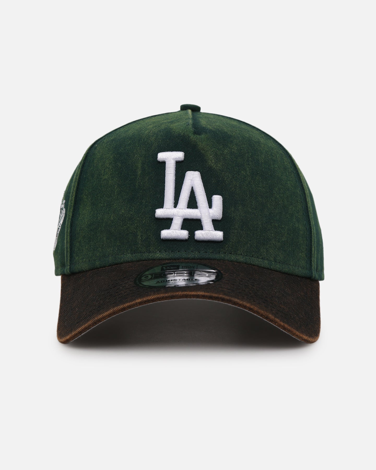 New Era Los Angeles Dodgers 'Washed Green' 9FORTY A-Frame Strapback Green/Black