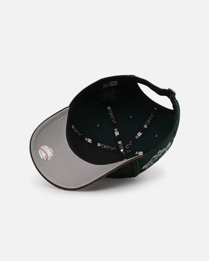 New Era Los Angeles Dodgers 'Washed Green' 9FORTY A-Frame Strapback Green/Black