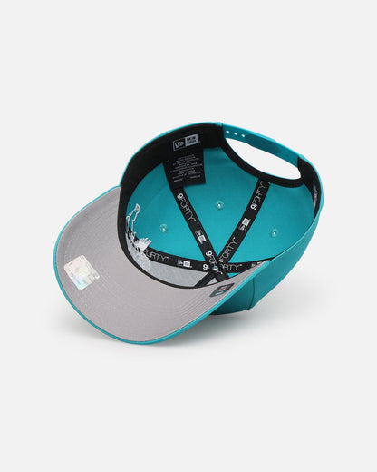 New Era Miami Dolphins 'Cherub Official Team Color' 9FORTY A-Frame Snapback Teal