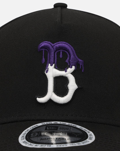 New Era Boston Red Sox 'Drip 3.0' 9FORTY A-Frame Snapback Black