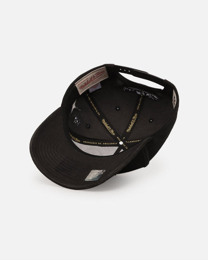 Mitchell & Ness Las Vegas Raiders 'Starburst' Pro Pinch Snapback Black