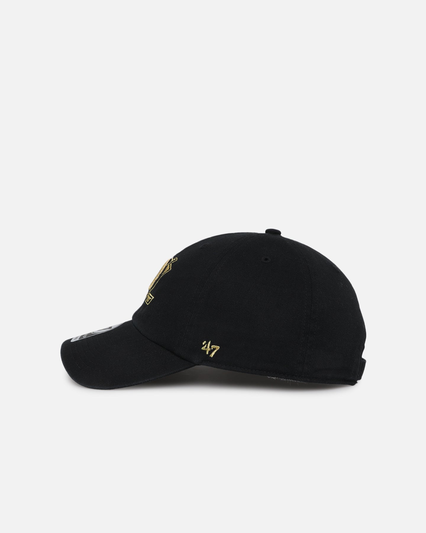 47 Brand Anaheim Ducks 'Metallic' 47 Clean Up Strapback Black/Gold