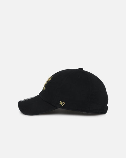 47 Brand Anaheim Ducks 'Metallic' 47 Clean Up Strapback Black/Gold
