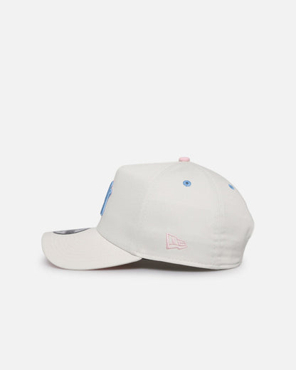 New Era New York Yankees 'Pastel' 9FORTY A-Frame Snapback Chrome White
