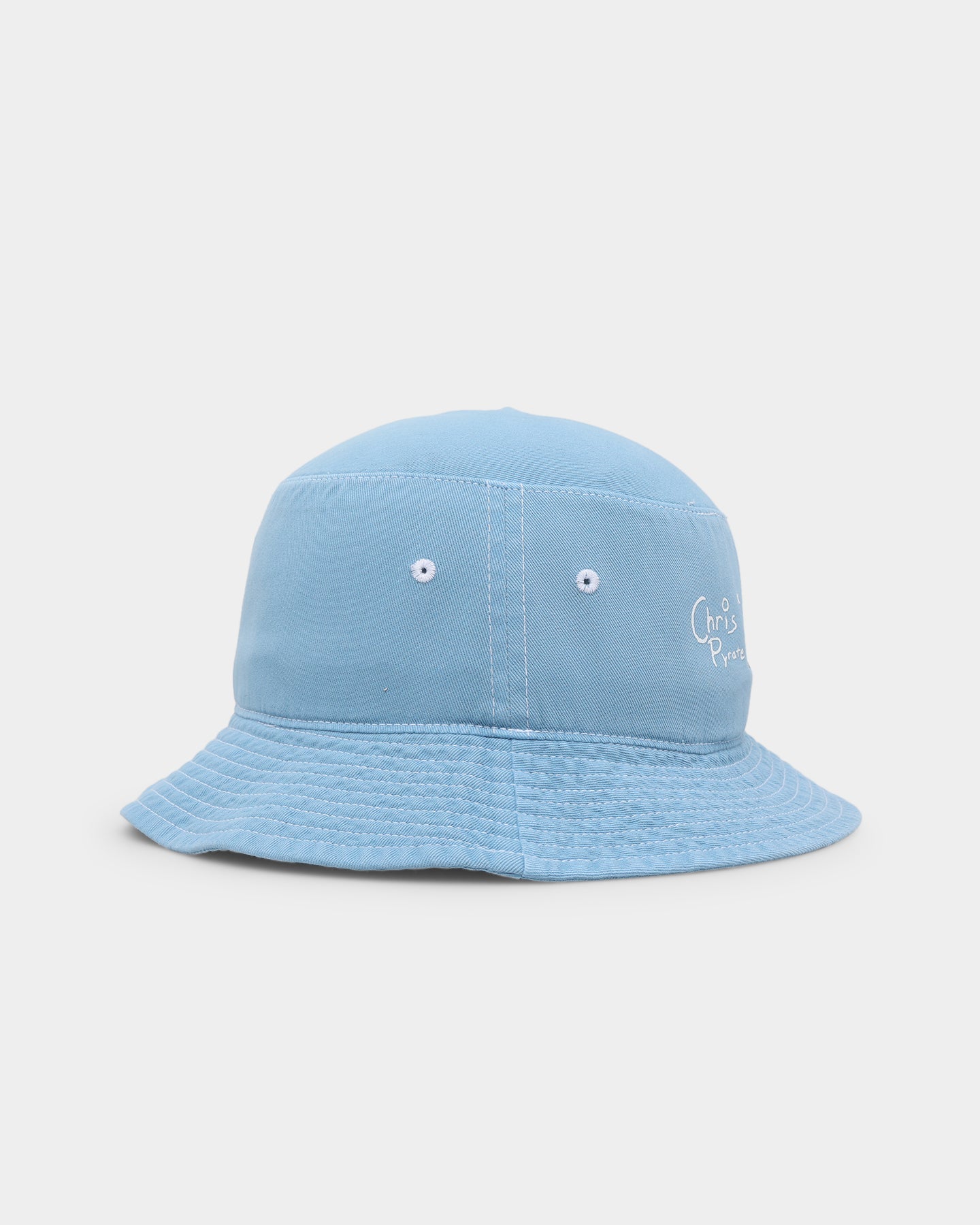 X-Large X Chris Pyrate Bucket Hat Light Blue