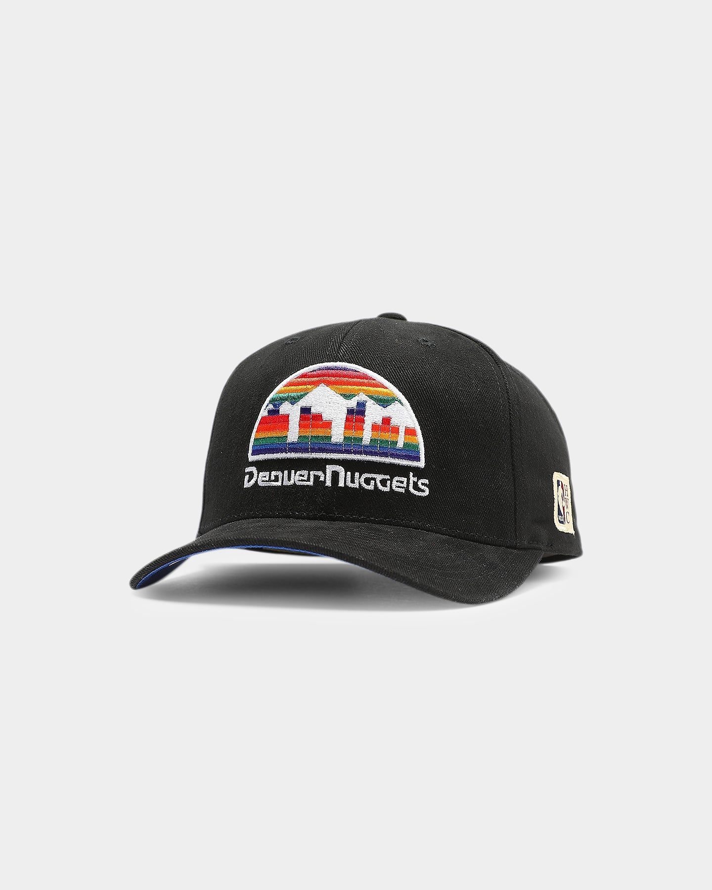 Mitchell & Ness Denver Nuggets Hardwood Classics Pro Crown Snapback Black