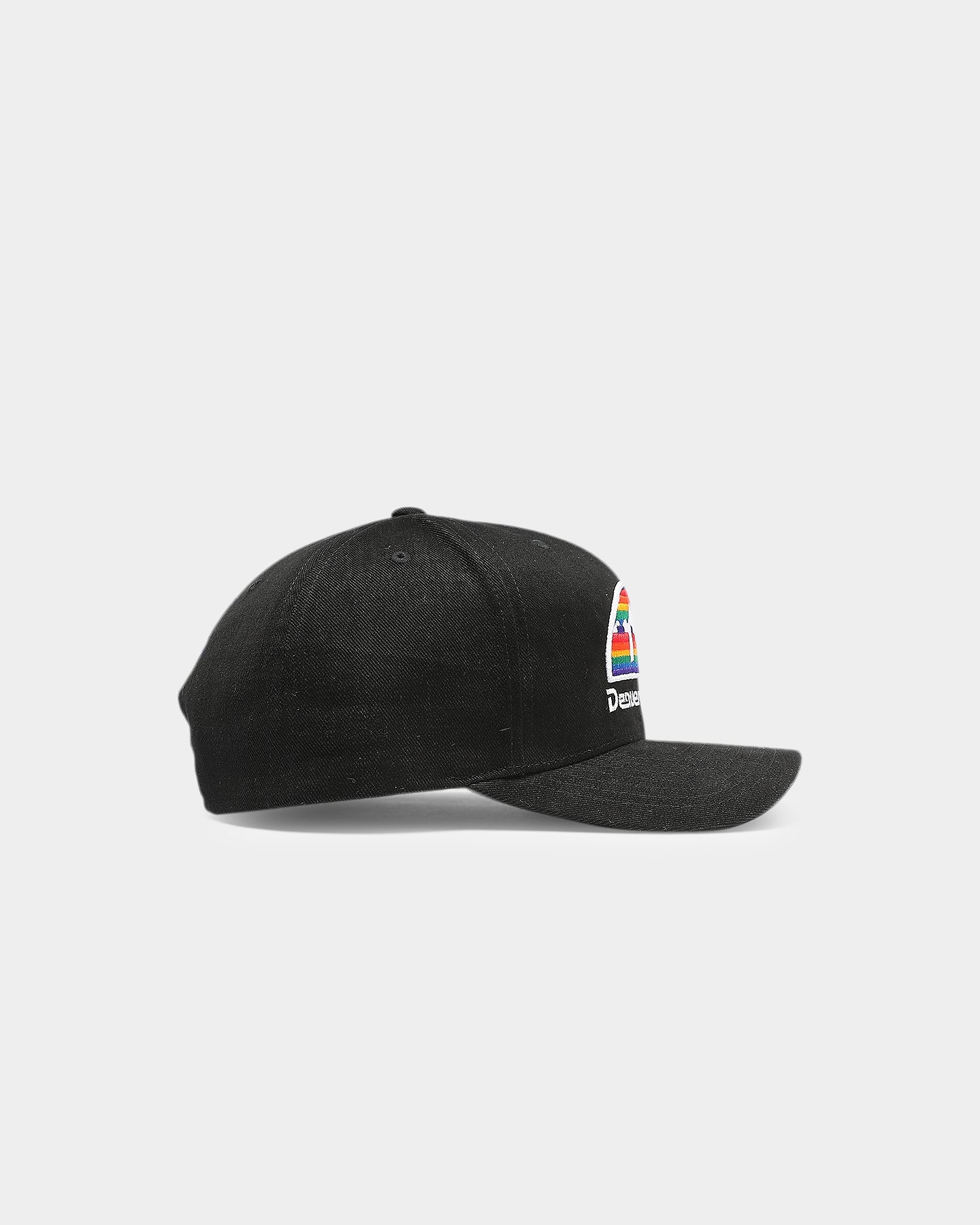 Mitchell & Ness Denver Nuggets Hardwood Classics Pro Crown Snapback Black
