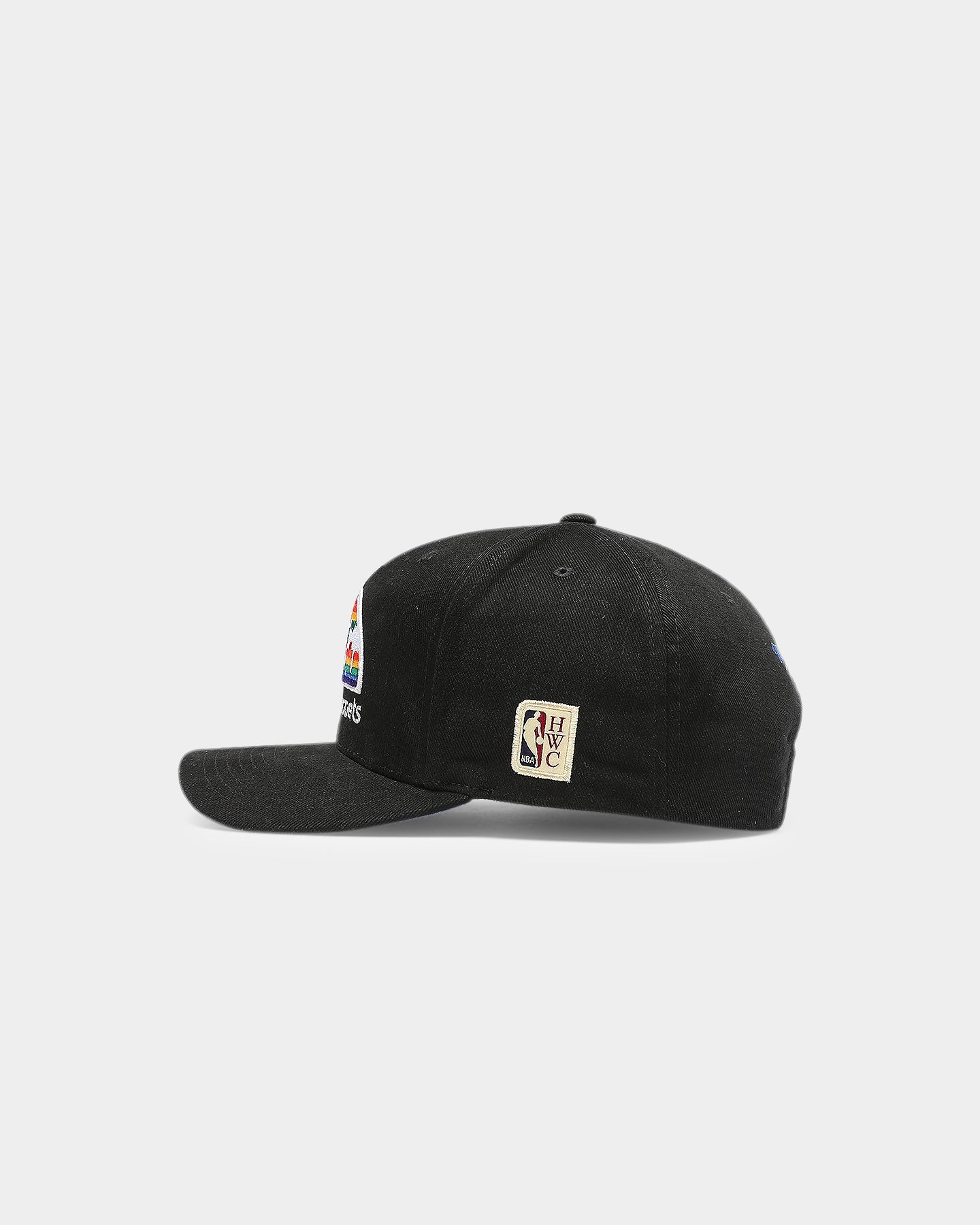 Mitchell & Ness Denver Nuggets Hardwood Classics Pro Crown Snapback Black