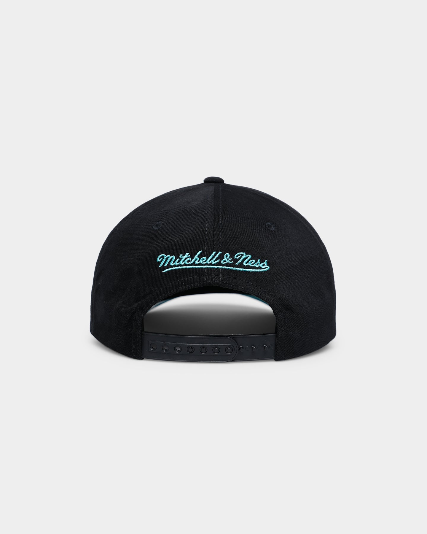 Mitchell & Ness San Antonio Spurs Hard Wood Classics Logo Pro Crown Snapback Black