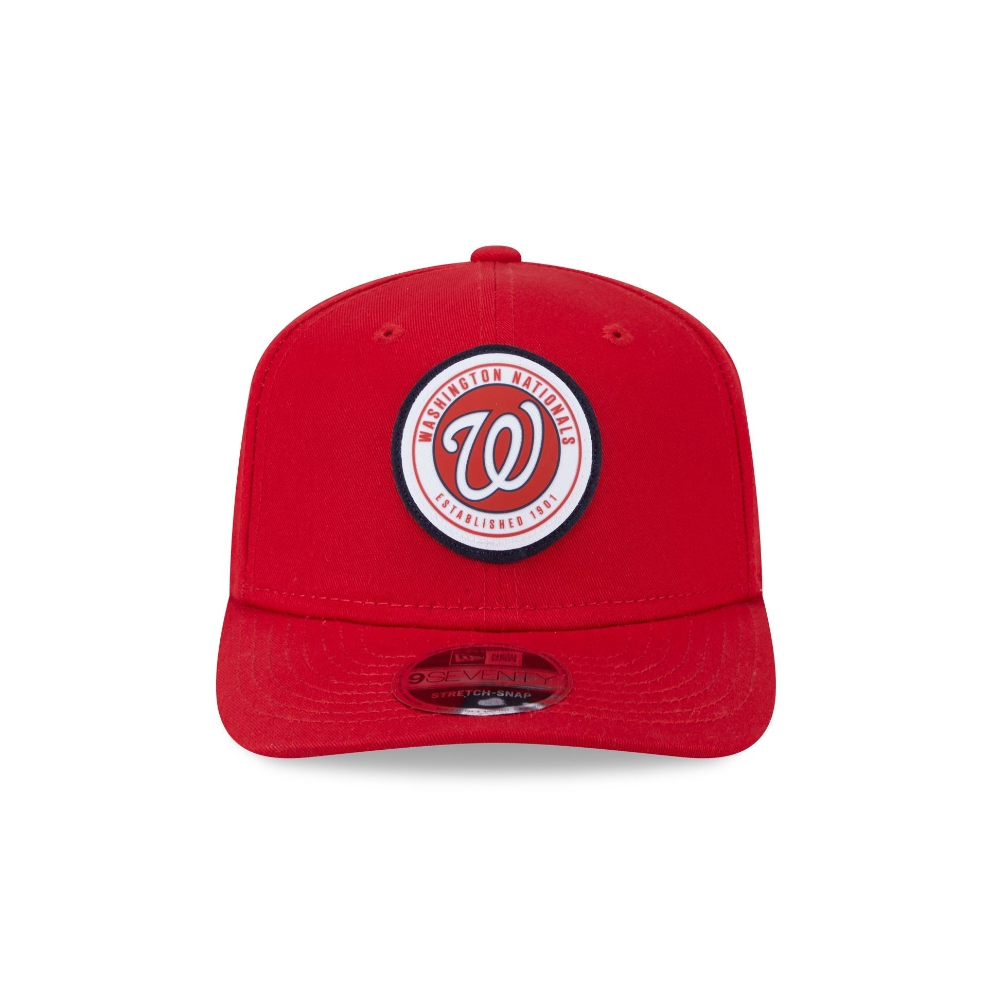 Washington Nationals Circle Patch 9SEVENTY Stretch-Snap Hat