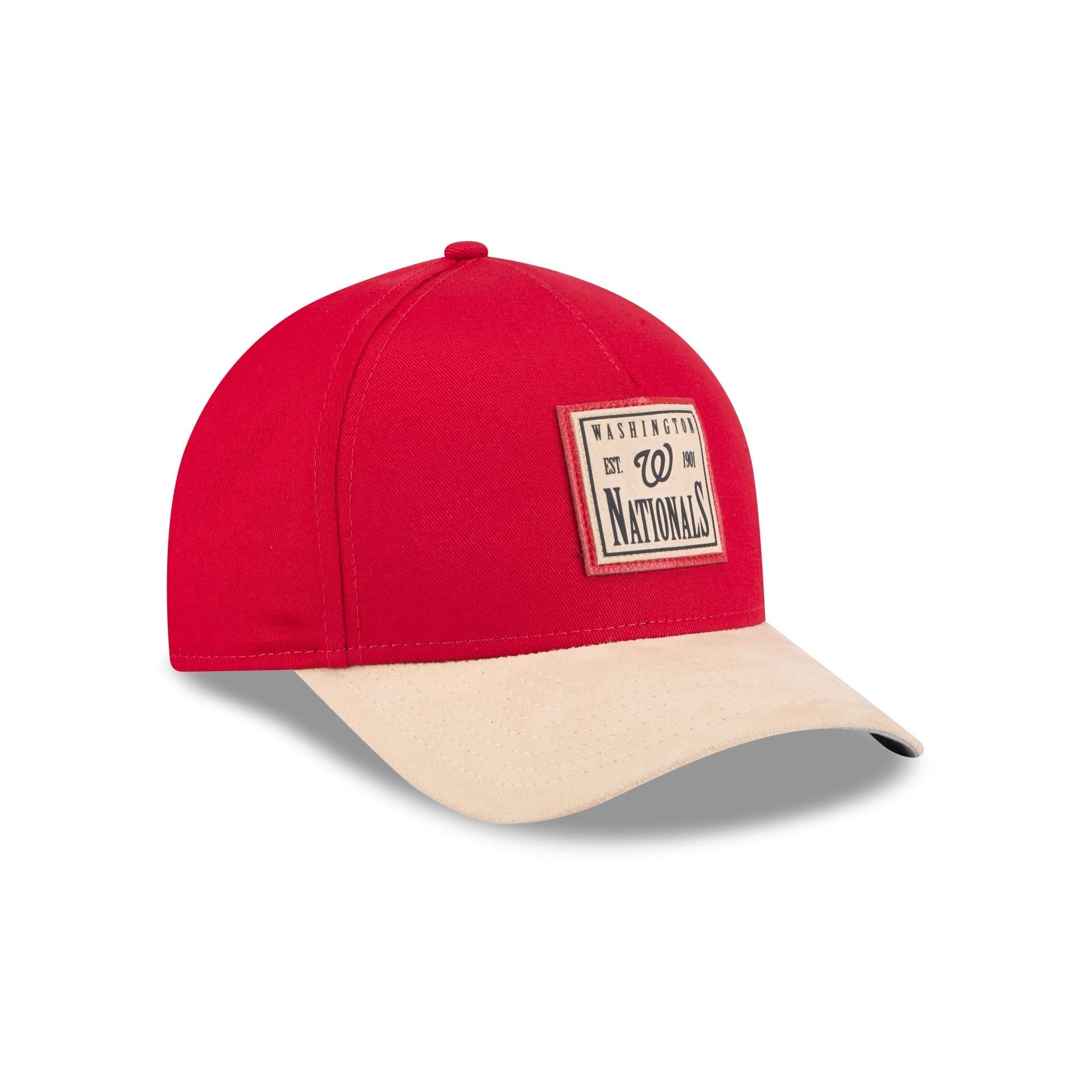 Washington Nationals Suede Patch 9FORTY M-Crown A-Frame Adjustable Hat