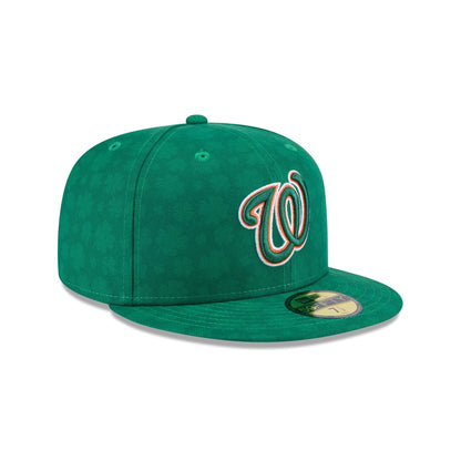 Washington Nationals St. Patrick's Day 2025 59FIFTY Fitted Hat