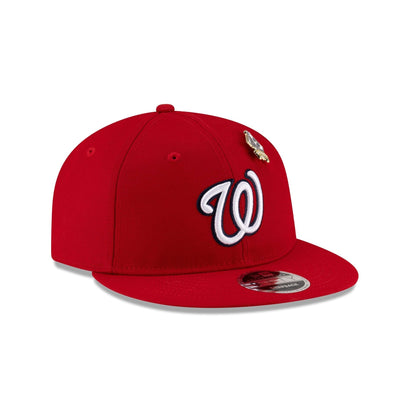 Washington Nationals Jackie Robinson Day 2025 Retro Crown 9FIFTY Snapback Hat