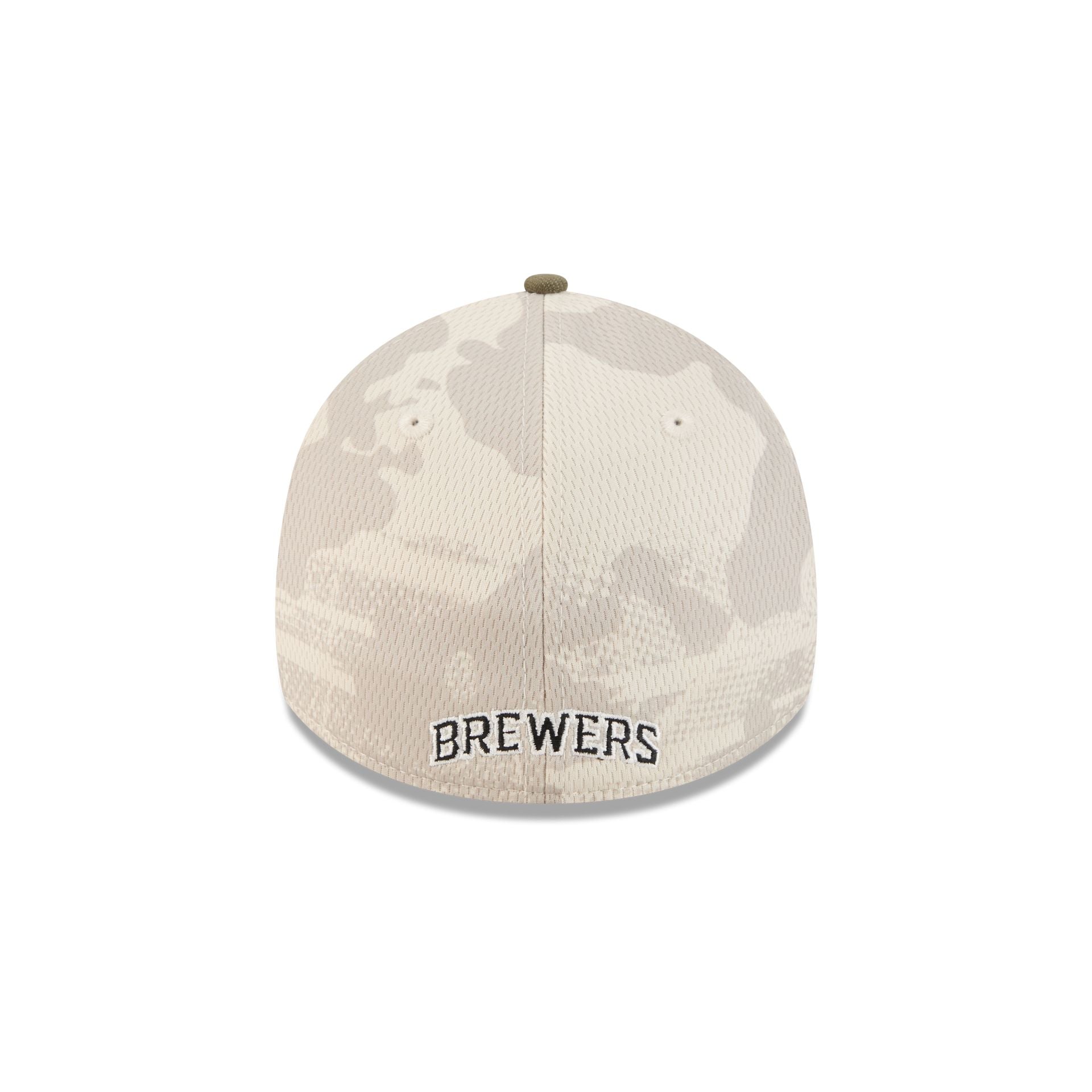 Milwaukee Brewers Armed Forces Day 2025 39THIRTY Stretch Fit Hat