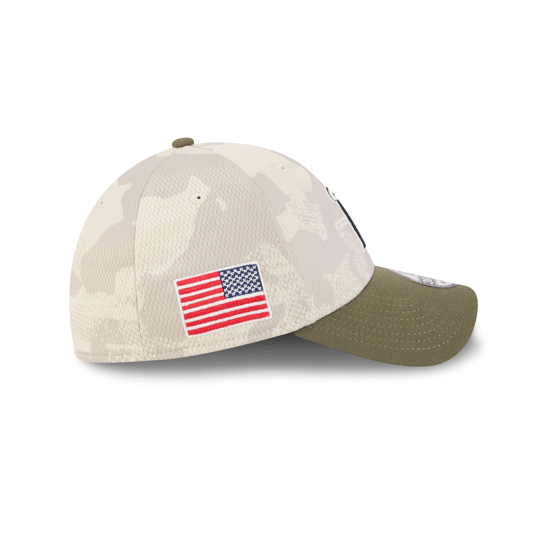 Los Angeles Angels Armed Forces Day 2025 39THIRTY Stretch Fit Hat
