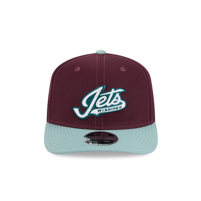 Winnipeg Jets Maroon 9SEVENTY Stretch-Snap Hat